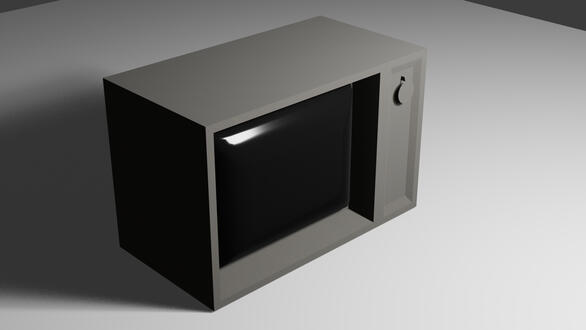 3d model in blender